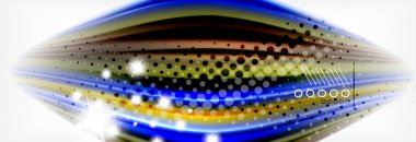 Soyut dalga satırları sıvı sıvı gökkuşağı tarzı renk çizgili arka plan. Sunum, app duvar kağıdı, başlık sayfası veya poster için sanatsal illüstrasyon