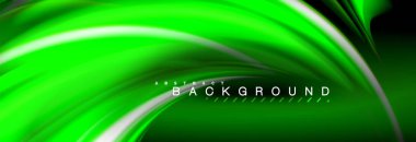 Sıvı renk arka plan, soyut dalgalar çizgiler, renkler ışık zemin üzerinde ışık efektleri ile karıştırma bulanık. Sunum, app duvar kağıdı, başlık sayfası veya poster için sanatsal illüstrasyon vektör