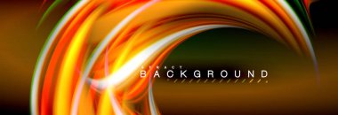 Sıvı renk arka plan, soyut dalgalar çizgiler, renkler ışık zemin üzerinde ışık efektleri ile karıştırma bulanık. Sunum, app duvar kağıdı, başlık sayfası veya poster için sanatsal illüstrasyon vektör