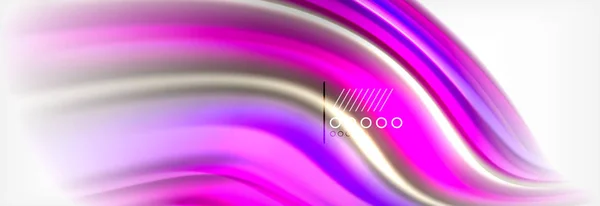 Abstract achtergrond kleur strepen van Golf regels vloeibare vloeistof regenboog stijl. Artistieke illustratie voor presentatie, app behang, spandoek of poster — Stockvector