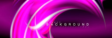 Sıvı renk arka plan, soyut dalgalar çizgiler, renkler ışık zemin üzerinde ışık efektleri ile karıştırma bulanık. Sunum, app duvar kağıdı, başlık sayfası veya poster için sanatsal illüstrasyon vektör