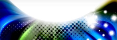 Soyut dalga satırları sıvı sıvı gökkuşağı tarzı renk çizgili arka plan. Sunum, app duvar kağıdı, başlık sayfası veya poster için sanatsal illüstrasyon