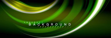 Sıvı renk arka plan, soyut dalgalar çizgiler, renkler ışık zemin üzerinde ışık efektleri ile karıştırma bulanık. Sunum, app duvar kağıdı, başlık sayfası veya poster için sanatsal illüstrasyon vektör