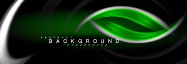 Sıvı renk arka plan, soyut dalgalar çizgiler, renkler ışık zemin üzerinde ışık efektleri ile karıştırma bulanık. Sunum, app duvar kağıdı, başlık sayfası veya poster için sanatsal illüstrasyon vektör