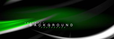 Sıvı renk arka plan, soyut dalgalar çizgiler, renkler ışık zemin üzerinde ışık efektleri ile karıştırma bulanık. Sunum, app duvar kağıdı, başlık sayfası veya poster için sanatsal illüstrasyon vektör