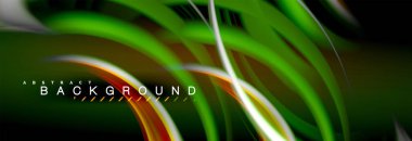 Sıvı renk arka plan, soyut dalgalar çizgiler, renkler ışık zemin üzerinde ışık efektleri ile karıştırma bulanık. Sunum, app duvar kağıdı, başlık sayfası veya poster için sanatsal illüstrasyon vektör