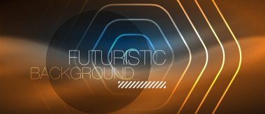 Neon parlak çizgiler, sihirli enerji alanı mavi ışık kavramı, arka plan duvar kağıdı tasarımı