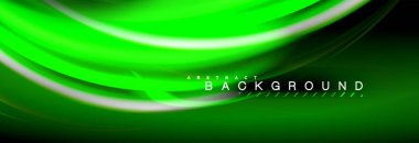 Sıvı renk arka plan, soyut dalgalar çizgiler, renkler ışık zemin üzerinde ışık efektleri ile karıştırma bulanık. Sunum, app duvar kağıdı, başlık sayfası veya poster için sanatsal illüstrasyon vektör