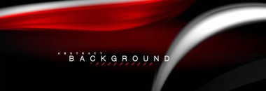 Sıvı renk arka plan, soyut dalgalar çizgiler, renkler ışık zemin üzerinde ışık efektleri ile karıştırma bulanık. Sunum, app duvar kağıdı, başlık sayfası veya poster için sanatsal illüstrasyon vektör