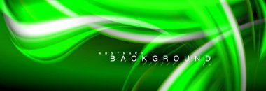 Sıvı renk arka plan, soyut dalgalar çizgiler, renkler ışık zemin üzerinde ışık efektleri ile karıştırma bulanık. Sunum, app duvar kağıdı, başlık sayfası veya poster için sanatsal illüstrasyon vektör