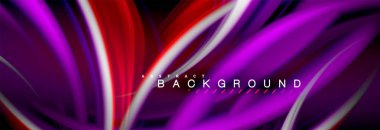 Sıvı renk arka plan, soyut dalgalar çizgiler, renkler ışık zemin üzerinde ışık efektleri ile karıştırma bulanık. Sunum, app duvar kağıdı, başlık sayfası veya poster için sanatsal illüstrasyon vektör