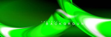 Sıvı renk arka plan, soyut dalgalar çizgiler, renkler ışık zemin üzerinde ışık efektleri ile karıştırma bulanık. Sunum, app duvar kağıdı, başlık sayfası veya poster için sanatsal illüstrasyon vektör