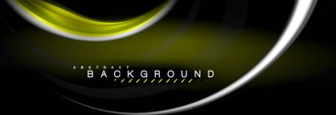 Sıvı renk arka plan, soyut dalgalar çizgiler, renkler ışık zemin üzerinde ışık efektleri ile karıştırma bulanık. Sunum, app duvar kağıdı, başlık sayfası veya poster için sanatsal illüstrasyon vektör