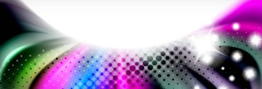 Sıvı sıvı arka plan, renkli geometrik arka plan - sıvı şekiller kompozisyon renkler