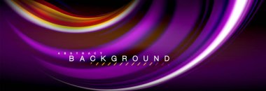 Sıvı renk arka plan, soyut dalgalar çizgiler, renkler ışık zemin üzerinde ışık efektleri ile karıştırma bulanık. Sunum, app duvar kağıdı, başlık sayfası veya poster için sanatsal illüstrasyon vektör