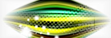 Pürüzsüz sıvı bulanıklık dalga arka plan, renk akışı kavramı, illüstrasyon