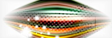 Pürüzsüz sıvı bulanıklık dalga arka plan, renk akışı kavramı, illüstrasyon