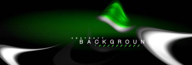 Sıvı renk arka plan, soyut dalgalar çizgiler, renkler ışık zemin üzerinde ışık efektleri ile karıştırma bulanık. Sunum, app duvar kağıdı, başlık sayfası veya poster için sanatsal illüstrasyon vektör