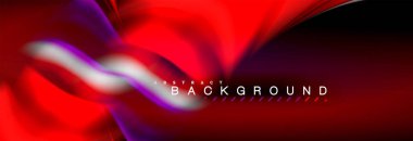 Sıvı renk arka plan, soyut dalgalar çizgiler, renkler ışık zemin üzerinde ışık efektleri ile karıştırma bulanık. Sunum, app duvar kağıdı, başlık sayfası veya poster için sanatsal illüstrasyon vektör