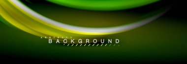 Sıvı renk arka plan, soyut dalgalar çizgiler, renkler ışık zemin üzerinde ışık efektleri ile karıştırma bulanık. Sunum, app duvar kağıdı, başlık sayfası veya poster için sanatsal illüstrasyon vektör