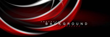 Sıvı renk arka plan, soyut dalgalar çizgiler, renkler ışık zemin üzerinde ışık efektleri ile karıştırma bulanık. Sunum, app duvar kağıdı, başlık sayfası veya poster için sanatsal illüstrasyon vektör