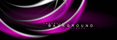 Sıvı renk arka plan, soyut dalgalar çizgiler, renkler ışık zemin üzerinde ışık efektleri ile karıştırma bulanık. Sunum, app duvar kağıdı, başlık sayfası veya poster için sanatsal illüstrasyon vektör