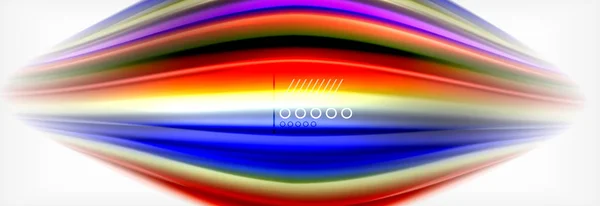 Αφηρημένο κύμα γραμμές υγρό ρευστό φόντο ουράνιο τόξο στυλ χρώμα ρίγες. Καλλιτεχνική απεικόνιση για παρουσίαση, app ταπετσαρία, banner ή αφίσα — Διανυσματικό Αρχείο