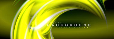 Sıvı renk arka plan, soyut dalgalar çizgiler, renkler ışık zemin üzerinde ışık efektleri ile karıştırma bulanık. Sunum, app duvar kağıdı, başlık sayfası veya poster için sanatsal illüstrasyon vektör