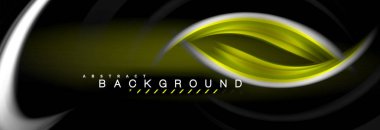 Sıvı renk arka plan, soyut dalgalar çizgiler, renkler ışık zemin üzerinde ışık efektleri ile karıştırma bulanık. Sunum, app duvar kağıdı, başlık sayfası veya poster için sanatsal illüstrasyon vektör