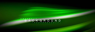 Sıvı renk arka plan, soyut dalgalar çizgiler, renkler ışık zemin üzerinde ışık efektleri ile karıştırma bulanık. Sunum, app duvar kağıdı, başlık sayfası veya poster için sanatsal illüstrasyon vektör