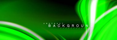 Sıvı renk arka plan, soyut dalgalar çizgiler, renkler ışık zemin üzerinde ışık efektleri ile karıştırma bulanık. Sunum, app duvar kağıdı, başlık sayfası veya poster için sanatsal illüstrasyon vektör