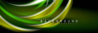 Sıvı renk arka plan, soyut dalgalar çizgiler, renkler ışık zemin üzerinde ışık efektleri ile karıştırma bulanık. Sunum, app duvar kağıdı, başlık sayfası veya poster için sanatsal illüstrasyon vektör