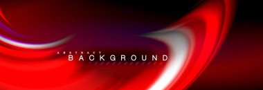 Sıvı renk arka plan, soyut dalgalar çizgiler, renkler ışık zemin üzerinde ışık efektleri ile karıştırma bulanık. Sunum, app duvar kağıdı, başlık sayfası veya poster için sanatsal illüstrasyon vektör