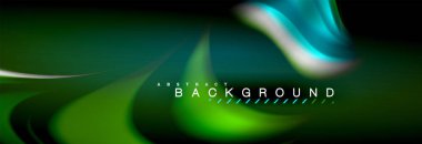 Sıvı renk arka plan, soyut dalgalar çizgiler, renkler ışık zemin üzerinde ışık efektleri ile karıştırma bulanık. Sunum, app duvar kağıdı, başlık sayfası veya poster için sanatsal illüstrasyon vektör