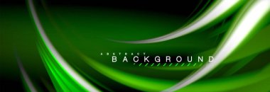 Sıvı renk arka plan, soyut dalgalar çizgiler, renkler ışık zemin üzerinde ışık efektleri ile karıştırma bulanık. Sunum, app duvar kağıdı, başlık sayfası veya poster için sanatsal illüstrasyon vektör