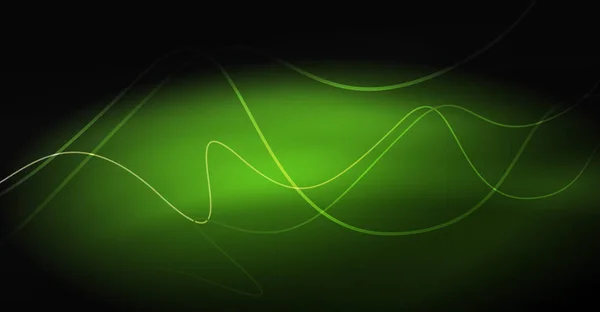 Neon řádky vlny pozadí. Abstraktní kompozice — Stockový vektor