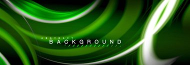 Sıvı renk arka plan, soyut dalgalar çizgiler, renkler ışık zemin üzerinde ışık efektleri ile karıştırma bulanık. Sunum, app duvar kağıdı, başlık sayfası veya poster için sanatsal illüstrasyon vektör