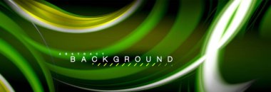 Sıvı renk arka plan, soyut dalgalar çizgiler, renkler ışık zemin üzerinde ışık efektleri ile karıştırma bulanık. Sunum, app duvar kağıdı, başlık sayfası veya poster için sanatsal illüstrasyon vektör