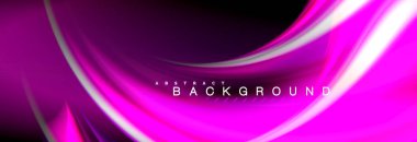 Sıvı renk arka plan, soyut dalgalar çizgiler, renkler ışık zemin üzerinde ışık efektleri ile karıştırma bulanık. Sunum, app duvar kağıdı, başlık sayfası veya poster için sanatsal illüstrasyon vektör