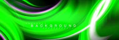 Sıvı renk arka plan, soyut dalgalar çizgiler, renkler ışık zemin üzerinde ışık efektleri ile karıştırma bulanık. Sunum, app duvar kağıdı, başlık sayfası veya poster için sanatsal illüstrasyon vektör