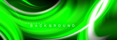 Sıvı renk arka plan, soyut dalgalar çizgiler, renkler ışık zemin üzerinde ışık efektleri ile karıştırma bulanık. Sunum, app duvar kağıdı, başlık sayfası veya poster için sanatsal illüstrasyon vektör