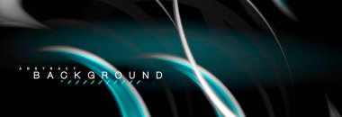 Sıvı renk arka plan, soyut dalgalar çizgiler, renkler ışık zemin üzerinde ışık efektleri ile karıştırma bulanık. Sunum, app duvar kağıdı, başlık sayfası veya poster için sanatsal illüstrasyon vektör