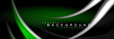 Sıvı renk arka plan, soyut dalgalar çizgiler, renkler ışık zemin üzerinde ışık efektleri ile karıştırma bulanık. Sunum, app duvar kağıdı, başlık sayfası veya poster için sanatsal illüstrasyon vektör