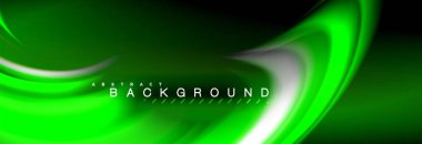 Sıvı renk arka plan, soyut dalgalar çizgiler, renkler ışık zemin üzerinde ışık efektleri ile karıştırma bulanık. Sunum, app duvar kağıdı, başlık sayfası veya poster için sanatsal illüstrasyon vektör