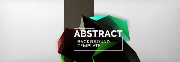 Minimalistic geometric abstract background — Stock Vector