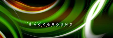 Sıvı renk arka plan, soyut dalgalar çizgiler, renkler ışık zemin üzerinde ışık efektleri ile karıştırma bulanık. Sunum, app duvar kağıdı, başlık sayfası veya poster için sanatsal illüstrasyon