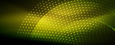 Arka plan, vektör duman etkisi tasarım dijital akan dalga parçacıklar soyut