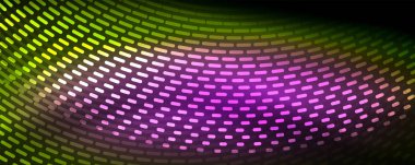 Arka plan, vektör duman etkisi tasarım dijital akan dalga parçacıklar soyut