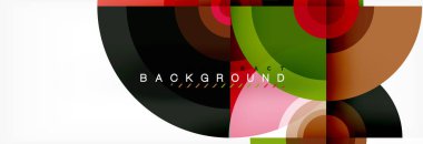 Dairesel vektör arka plan