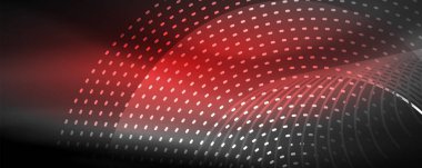 Arka plan, vektör duman etkisi tasarım dijital akan dalga parçacıklar soyut